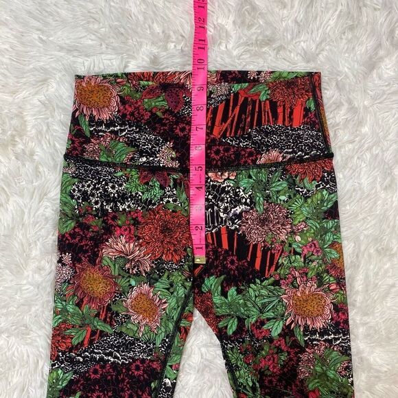 Lululemon Wunder Under Hi-Rise Leggings Sz 6 Tights 17" Inseam Zen Garden - Picture 6 of 10